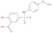 2-HYDROXY-5-(4-METHOXY-PHENYLSULFAMOYL)-BENZOIC ACID