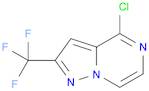 4-CHLORO-2-TRIFLUOROMETHYLPYRAZOLO[1.5-A]PYRAZINE