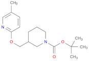 3-(5-Methyl-pyridin-2-yloxyMethyl)-piperidine-1-carboxylic acid tert-butyl ester, 98+% C17H26N2O3, MW