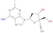 4'-ethynyl-2-fluoro-2'-deoxyadenosine