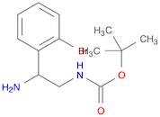[2-AMINO-2-(2-BROMO-PHENYL)-ETHYL]-CARBAMIC ACID TERT-BUTYL ESTER HYDROCHLORIDE