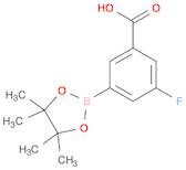 3-Fluoro-5-(4,4,5,5-tetramethyl-1,3,2-dioxaborolan-2-yl)benzoic acid