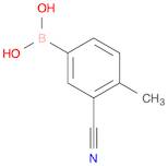 (3-CYANO-4-METHYLPHENYL)BORONIC ACID