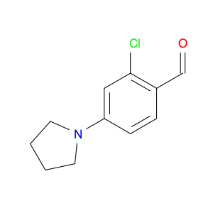 2-CHLORO-4-PYRROLIDIN-1-YL-BENZALDEHYDE