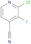 2-chloro-3-fluoro-4-cyanopyridine