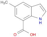 5-Methyl-1H-indole-7-carboxylic acid