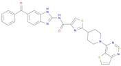 4-ThiazolecarboxaMide, N-(6-benzoyl-1H-benziMidazol-2-yl)-2-(1-thieno[3,2-d]pyriMidin-4-yl-4-piperidinyl)-