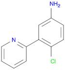 4-chloro-3-(pyridin-2-yl)aniline