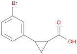 2-(3-Bromo-phenyl)-cyclopropanecarboxylic acid