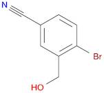 4-BROMO-3-HYDROXYMETHYL-BENZONITRILE