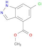 6-Chloro-4-indazolecarboxylic acid Methyl ester