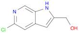 5-chloro-1H-Pyrrolo[2,3-c]pyridine-2-methanol