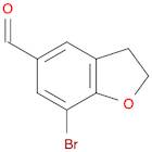 7-Bromo-2,3-dihydro-1-benzofuran-5-carboxaldehyde