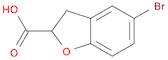 5-BroMo-2,3-dihydrobenzofuran-2-carboxylic acid