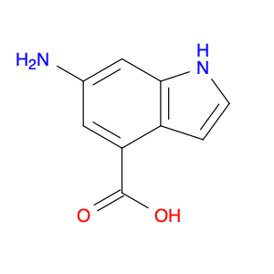 1H-Indole-4-carboxylic acid, 6-aMino-
