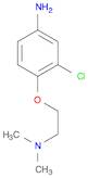 3-chloro-4-[2-(dimethylamino)ethoxy]benzenamine