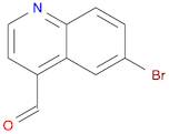 4-Quinolinecarboxaldehyde, 6-broMo-