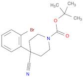 1-BOC-4-CYANO-4-(2-BROMOPHENYL)-PIPERIDINE