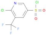6-chloro-5-(trifluoromethyl)pyridine-3-sulfonyl chloride