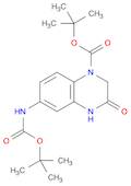 4-Boc-7-Bocamino-3,4-dihydroquinoxalin-2-one