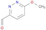 3-Pyridazinecarboxaldehyde, 6-methoxy-