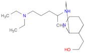 2-[2-({[5-(diethylamino)pentan-2-yl]amino}methyl)-1-azabicyclo[2.2.2]oct-3-yl]ethanol