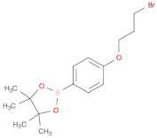 4-(3-Bromopropoxy)phenylboronic acid, pinacol ester