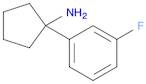 1-(3-Fluorophenyl)cyclopentanamine