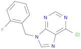 9H-Purine, 6-chloro-9-[(2-fluorophenyl)methyl]-