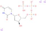 Uridine5'-(tetrahydrogen triphosphate), 2'-deoxy-, trisodium salt (9CI)