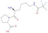 (2S)-1-[(2S)-2-amino-6-[(2,2,2-trifluoroacetyl)amino]hexanoyl]pyrrolidine-2-carboxylic acid