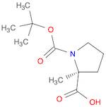 1,2-Pyrrolidinedicarboxylic acid, 2-methyl-, 1-(1,1-dimethylethyl) ester,(2S)-