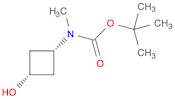 tert-Butyl N-(3-hydroxycyclobutyl)-N-methyl-carbamate