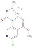Methyl 5-((Tert-Butoxycarbonyl)(Methyl)Amino)-2-Chloroisonicotinate