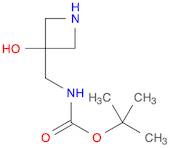 tert-butylN-[(3-hydroxyazetidin-3-yl)methyl]carbamate