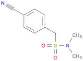 1-(4-cyanophenyl)-N,N-dimethylmethanesulfonamide