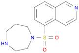 1H-1,4-Diazepine, hexahydro-1-(5-isoquinolinylsulfonyl)-
