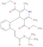 diethyl 2,6-dimethyl-4-[2-[(Z)-3-[(2-methylpropan-2-yl)oxy]-3-oxoprop-1-enyl]phenyl]-1,4-dihydropy…