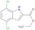 1H-Indole-2-carboxylic acid, 4,7-dichloro-, ethyl ester