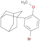 Tricyclo[3.3.1.13,7]decane, 1-(5-bromo-2-methoxyphenyl)-