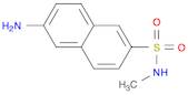 2-Naphthalenesulfonamide, 6-amino-N-methyl-