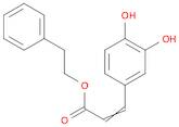 2-Propenoic acid, 3-(3,4-dihydroxyphenyl)-, 2-phenylethyl ester