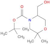 tert-Butyl 5-(hydroxymethyl)-2,2-dimethylmorpholine-4-carboxylate