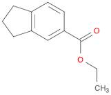 1H-Indene-5-carboxylic acid, 2,3-dihydro-, ethyl ester