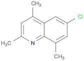 6-Chloro-2,4,8-trimethylquinoline