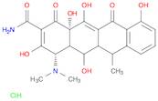 2-Naphthacenecarboxamide,4-(dimethylamino)-1,4,4a,5,5a,6,11,12a-octahydro-3,5,10,12,12a-pentahydroxy-6-methyl-1,11-dioxo-, monohydrochloride,(4S,4aR,5S,5aR,6R,12aS)-