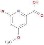 6-bromo-4-methoxypyridine-2-carboxylic acid