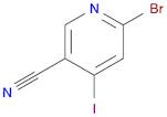 6-bromo-4-iodopyridine-3-carbonitrile