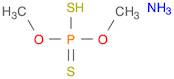 Phosphorodithioic acid, O,O-dimethyl ester, ammonium salt