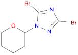 1H-1,2,4-Triazole, 3,5-dibromo-1-(tetrahydro-2H-pyran-2-yl)-